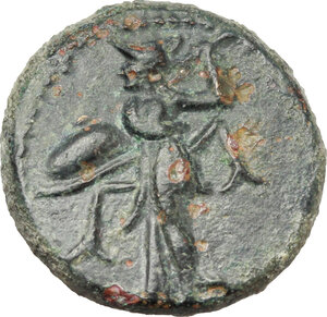obverse: Southern Lucania, Metapontum. AE 15 mm. late 3rd cent. BC