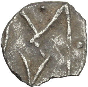 reverse: Southern Lucania, Sybaris. AR Obol, 550-510 BC