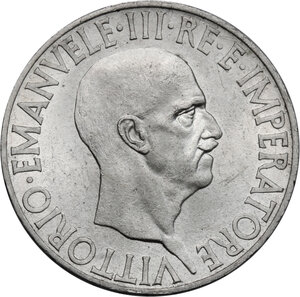 obverse: Vittorio Emanuele III (1900-1943). 10 lire 1936