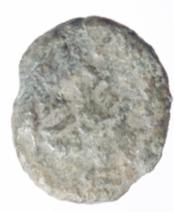 obverse: Barbari. Teodorico. 494-526 d.C. Nummo. D/ Busto verso destra. R/ Monogramma in corona. Morello 24bog. Peso 0,60 gr. Diametro 10,00 mm. BB....