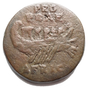 reverse: Medaglie - Interessante medaglia a riprodurre Clodius Macer. g 5,86. mm 19,21