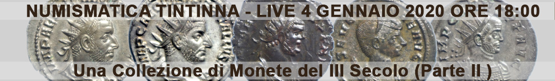 Banner Una Collezione di Monete del III Secolo (Parte II )
