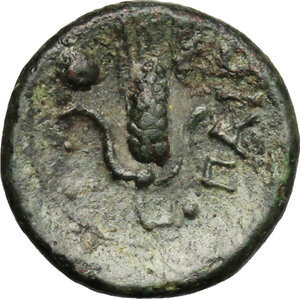 reverse: Lucania, Poseidonia-Paestum. AE Uncia, 218-201 BC