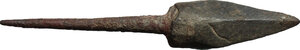 obverse: Bronze arrow-head.  Classical Greek, circa 480-330 BC.  45 mm