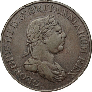obverse: Great Britain, Sri Lanka.  George III (1760-1820).. AE 2 Stivers 1815, Ceylon mint
