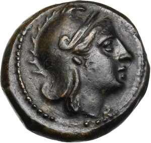 obverse: Anonymous. AE Half-bronze, c. 234-231 BC