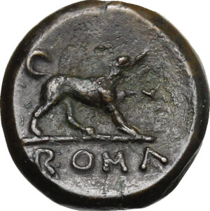 reverse: Anonymous. AE Half-bronze, c. 234-231 BC