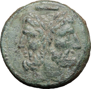 obverse: Anonymous. AE As, Luceria mint. Fourth series, c. 206-195 BC