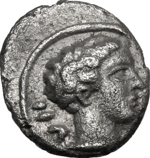 obverse: Etruria, Populonia. AR 2.5-Asses, 3rd century BC
