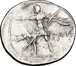 reverse: Augustus (27 BC-14 AD) .. AR Denarius, contemporary imitation, Eastern Europe, uncertain tribe
