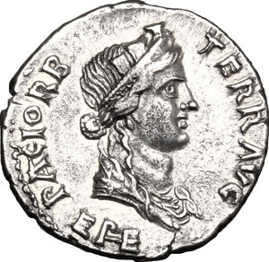 reverse: Vespasian (69-79 AD).. AR Denarius, Ephesus mint