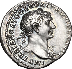 obverse: Trajan (98-117).. AR Denarius, 103-104 AD