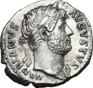 obverse: Hadrian (117-138).. AR Denarius, 125-128 AD