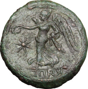 reverse: Central and Southern Campania, Capua. AE Uncia, 216-211 BC