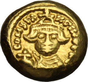 obverse: Constans II (641-668).. AV Solidus, Carthage mint