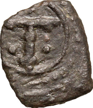 obverse: Palermo o Messina.  Ruggero I (1072-1101). Kharruba