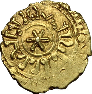 obverse: Messina.  Guglielmo II (1166-1189). Tarì