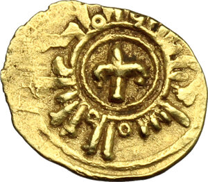 obverse: Palermo o Messina.  Guglielmo II (1166-1189). Tarì