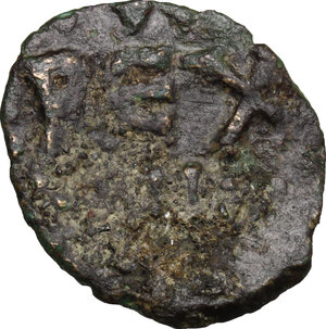 obverse: Salerno.  Guglielmo II (1166-1189). Follaro