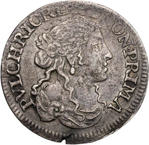 obverse: Arquata.  Monetazione anonima  (1668-1669). Luigino 1668