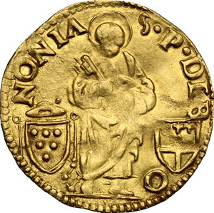 reverse: Bologna.  Anonime attribuite a Leone X, Giovanni de  Medici (sec. XVI). . Ducato