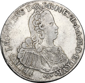 obverse: Firenze.  Pietro Leopoldo di Lorena (1765-1790). Francescone 1769