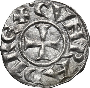 reverse: Genova.  Repubblica (1139-1339).. Medaglia o mezzo denaro