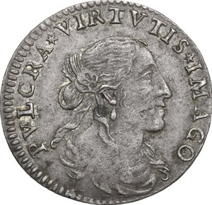 obverse: Lucca.  Repubblica  (1369-1799). Luigino 1668