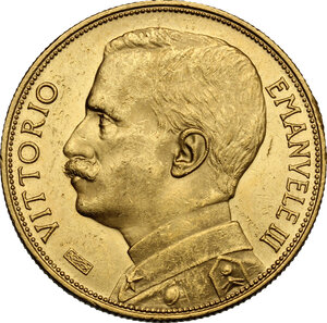 obverse: Vittorio Emanuele III (1900-1943). 50 lire 1912