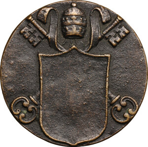 reverse: San Silvestro I (314-336). . Medaglia restituzione, seconda serie, fine XVI sec