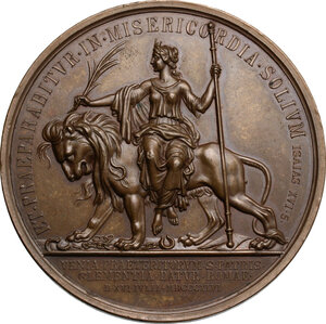 reverse: Pio IX  (1846-1878), Giovanni Mastai Ferretti. Medaglia per l amnistia del 16 luglio 1846