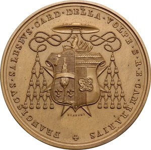 obverse: Sede Vacante (1914). Medaglia emessa dal Cardinale Camerlengo Francesco Salesio Della Volpe