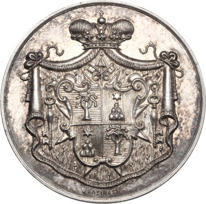 obverse: Sede Vacante (1922).. Medaglia emessa dal Maresciallo del Conclave Principe Ludovico Chigi
