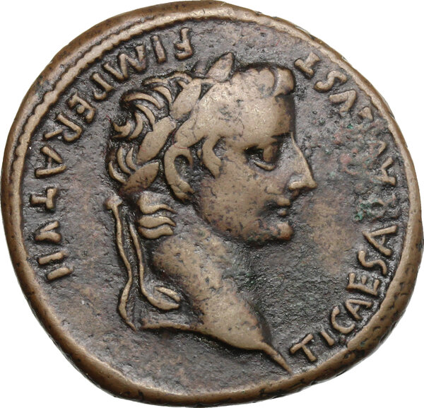 [#891902] Coin, Tiberius, Aureus, AD 15-18, Lyon 