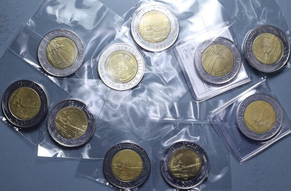 500 Lire 1983 Errore Di Conio