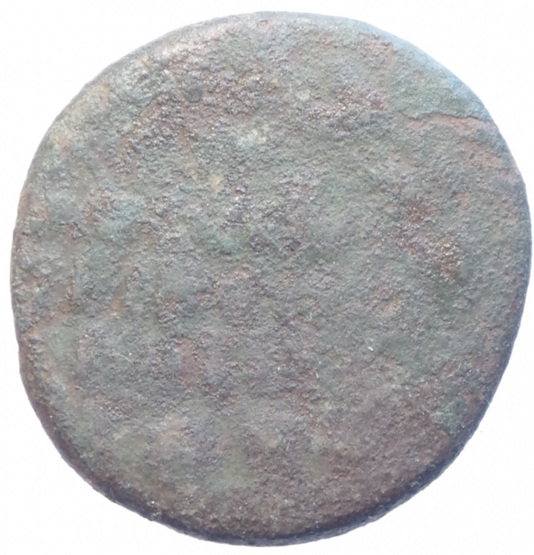 obverse: Impero Romano.Augusto.Asse.Peso 9,60 gr.