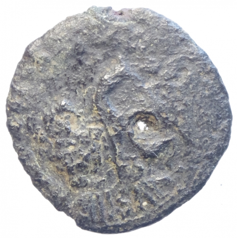 reverse: Impero Romano.Augusto.Asse.Peso 4,10 gr.