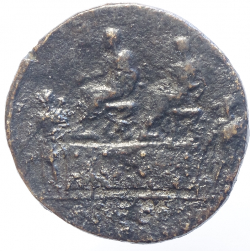 reverse: Impero Romano.Antonino Pio.Sesterzio.Peso 22,50 gr.
