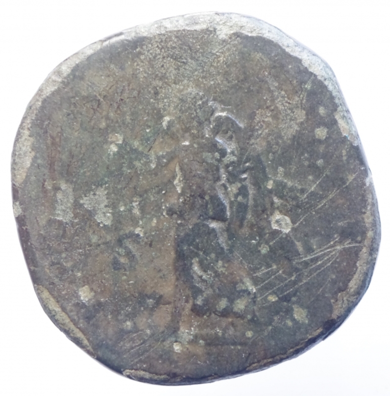reverse: Impero Romano.Marco Aurelio.Sesterzio.Peso 23,35 gr.