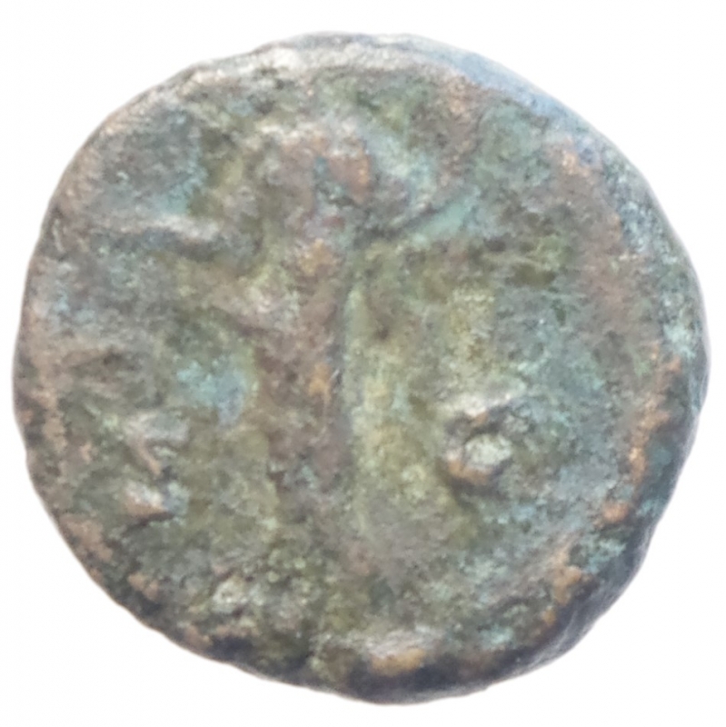 reverse: Impero Romano.Domiziano.Ae.Peso 2,60 gr.