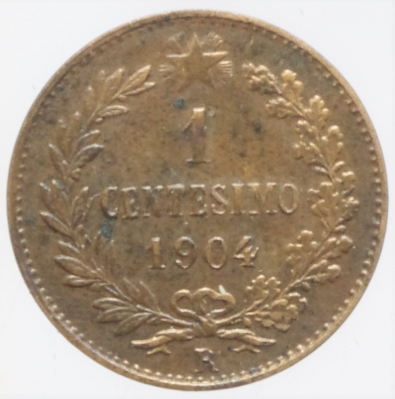 reverse: centesimo 1904