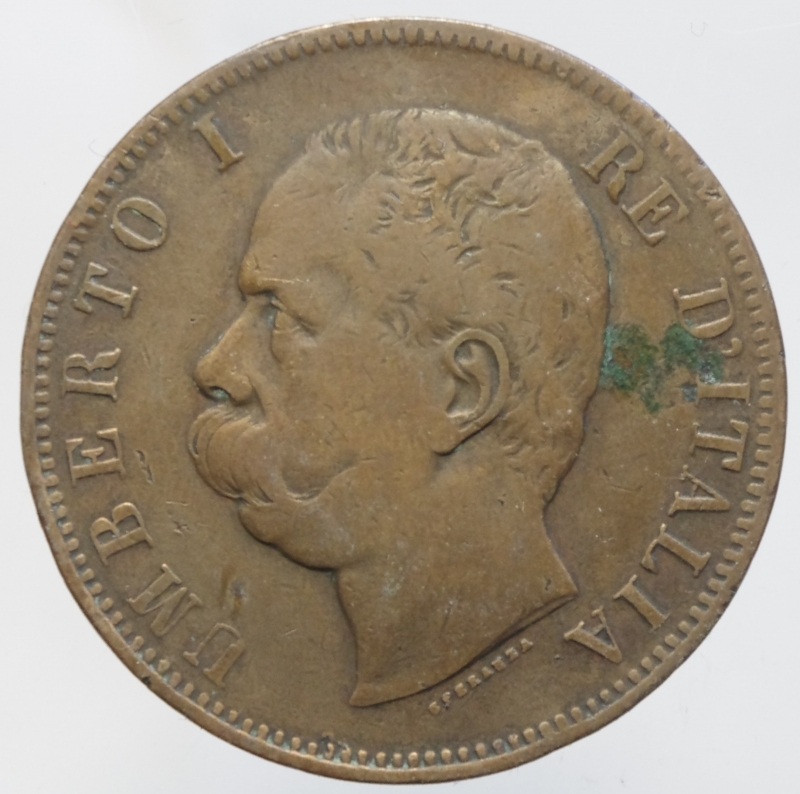 obverse: 10 centesimi 1893