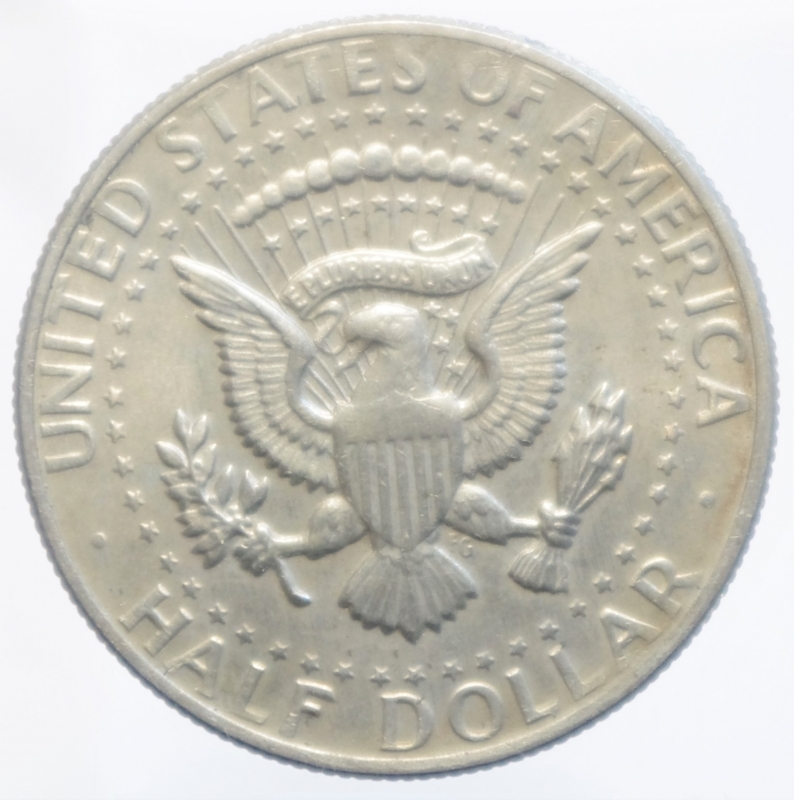 reverse: Monete del mondo.USA 1 dollaro 1971.