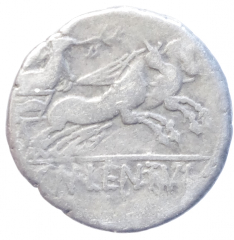 reverse: Repubblica Romana.Cornelia.Denario.Peso 3,55 gr.