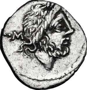 obverse: T. Cloelius.. AR Quinarius, 98 BC