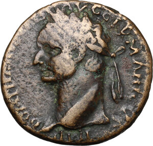 obverse: Domitian (81-96).. AE 25 mm. Caesarea Maritima mint (Judaea). Struck circa 83 AD