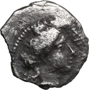 obverse: Morgantina. AR Litra, c. 339-317 BC