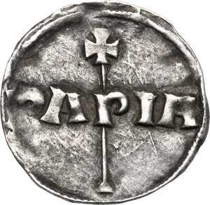 reverse: Pavia.  Enrico I di Baviera (1014-1024). Denaro