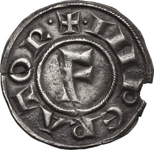 obverse: Pisa.  Repubblica a nome di Federico I (1155-1312). Grosso