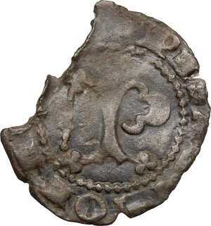 obverse: Pisa.  Repubblica a nome di Federico II (1313-1406). Quattrino, simbolo pugnale